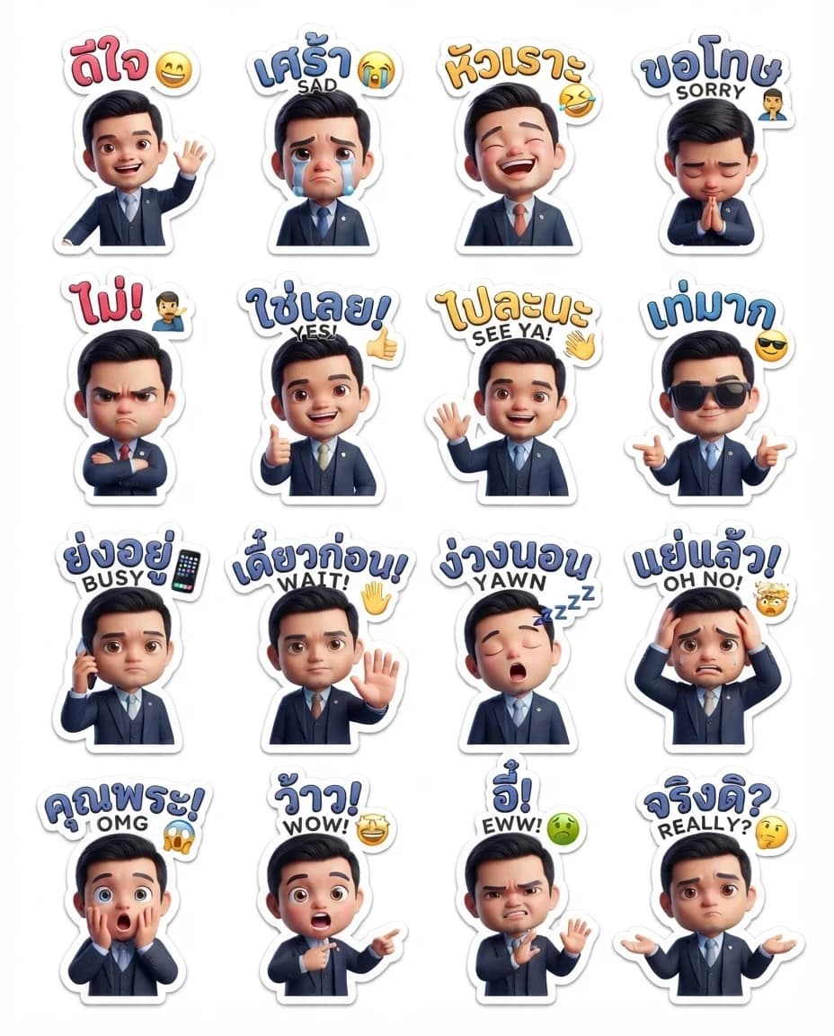 เครื่องสร้างสติกเกอร์สามมิติอัจฉริยะ