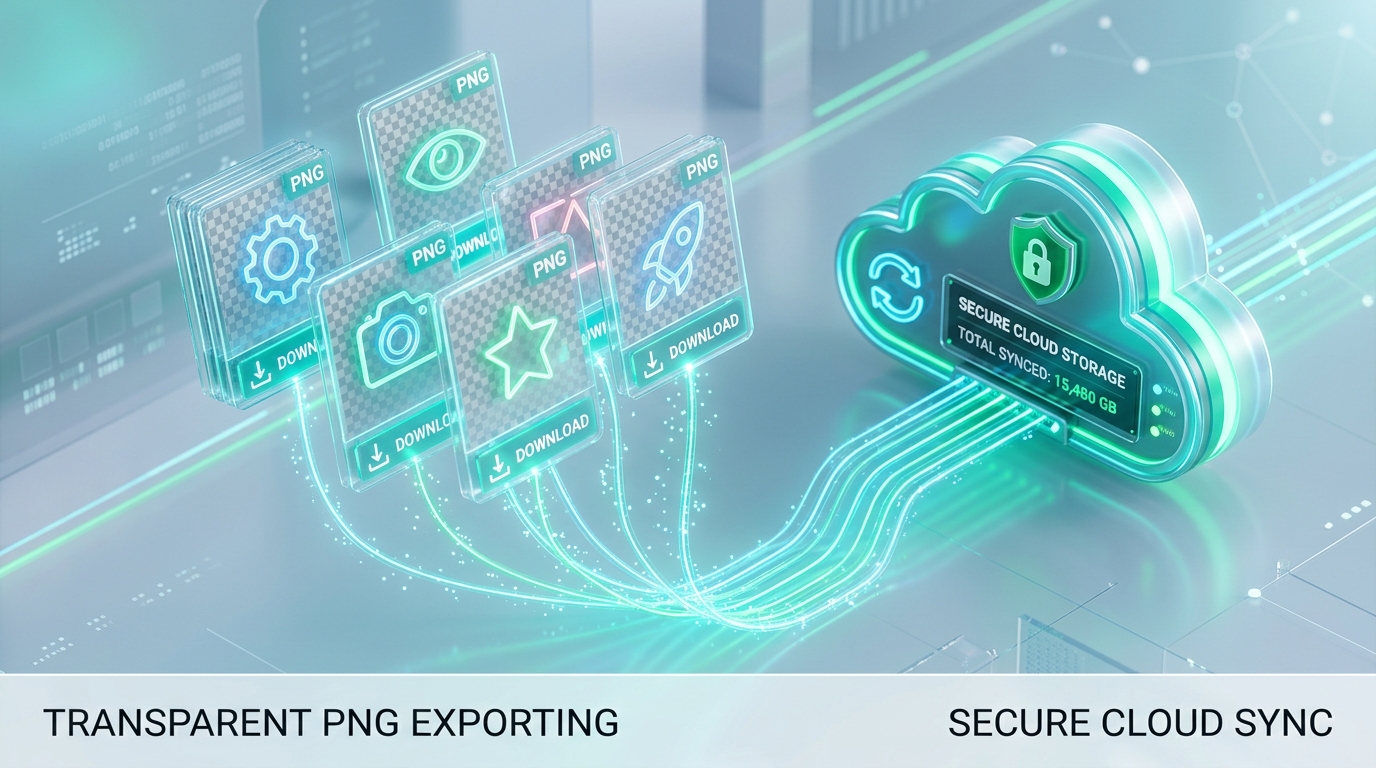 Export & Cloud Sync